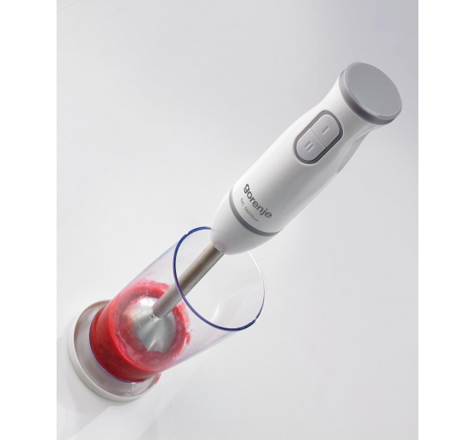 Блендер Gorenje заглибний 560Вт, 2в1, чаша-500мл, білий