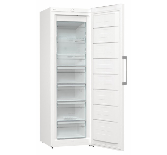 Морозильна камера Gorenje, 185.5x59.5х66.3, 280л, 1дв., A++, NF, диспл внутр., інвертор, білий