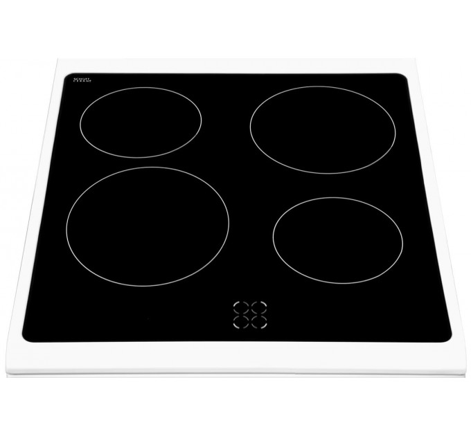 Плита Hansa электрическая стеклокерамическая, 50х60см, 62л, белый