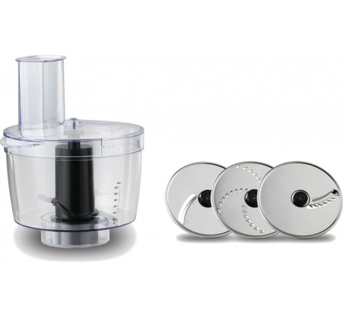 Кухонная машина Tefal Masterchef Grande 1500Вт, чаша-металл, корпус-металл, насадок-6, металл