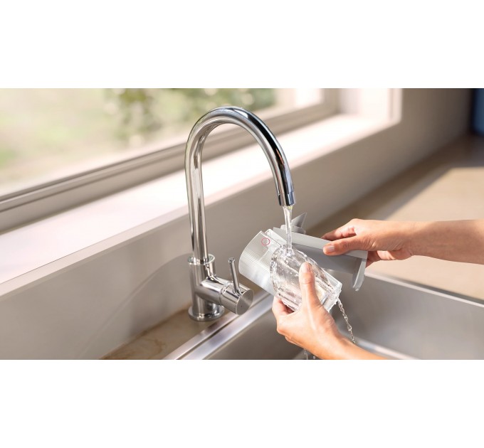 Кофемашина Philips Series 8000 Cafe Aromis, 1.9л, зерно+мол., автомат.капуч, дисплей, авторецептов -54, серебристый