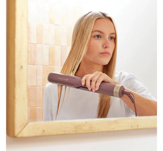 Стайлер Remington AIRvive, 135Вт, темп.режимів-2, 140-190°C, термо килимок, кераміка, рожево- золотий