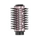 Фен-щітка ARDESTO Brush Pink Touch, 1200Вт, 2 швидкості, 2 темп. режими, LED-дисплей, функція іонізації , 4 насадки, сірий+ рожевий