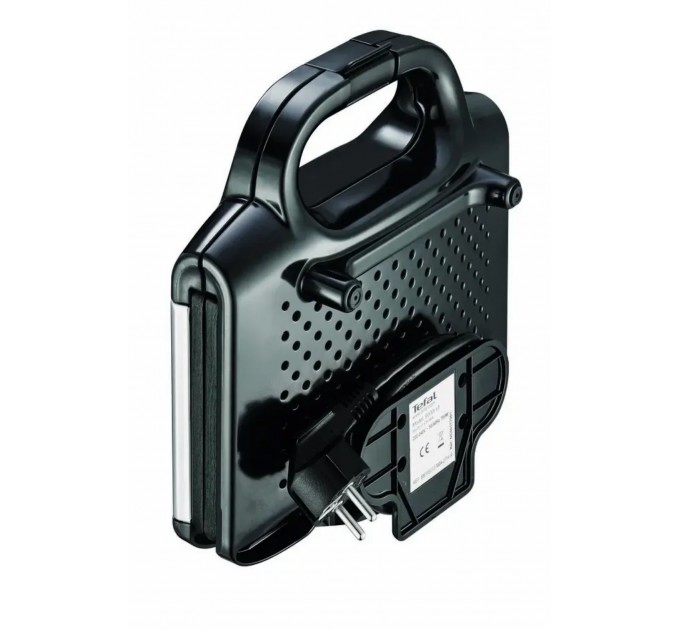 Сендвичмейкер Tefal Ultracompact 700Вт, 1 пластина-гриль, корпус-пластик, черно-серебристый