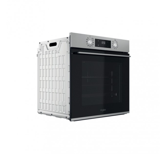 Духовой шкаф Whirlpool электрический, 71л, A+, дисплей, конвекция, телескопические направляющие, нерж