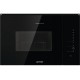 Мікрохвильова піч Gorenje вбудовувана, 25л, електр. управл., 900Вт, гриль, дисплей, інвертор, чорний