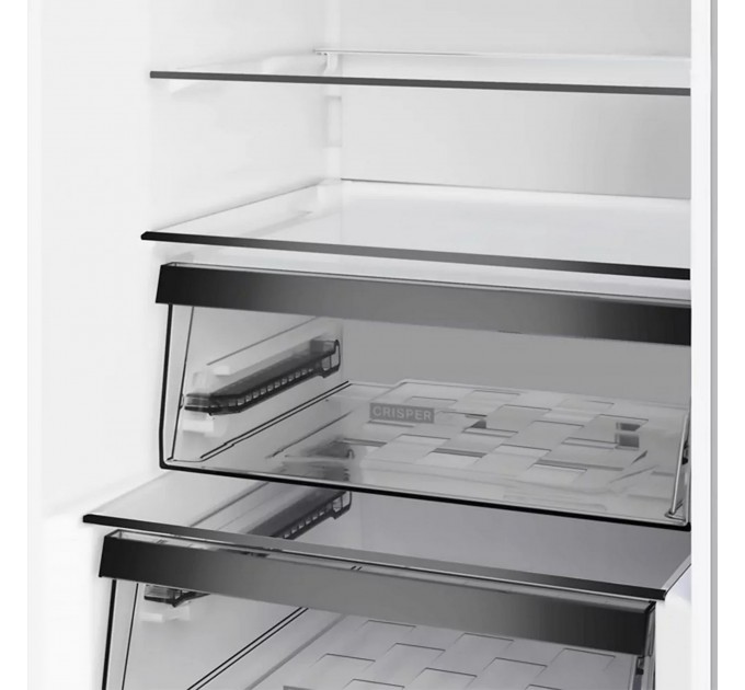 Холодильник Whirlpool с нижн. мороз., 203.5x60х66.3, холод.отд.-231л, мороз.отд.-104л, 2дв., А++, NF, дисплей, инв., зона нулевая, нерж