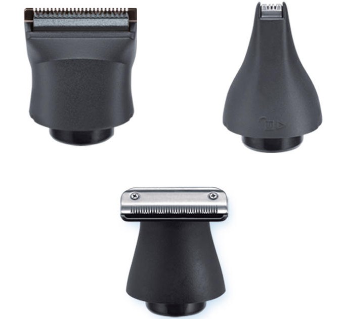 Набор для стрижки Remington Graphite для головы, усов, бороды,носа и тела, насадок-6, черный