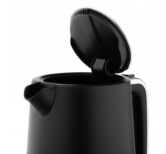 Електрочайник ARDESTO Timeless Elegance, 1.7л, Otter, пластик, чорний матовий