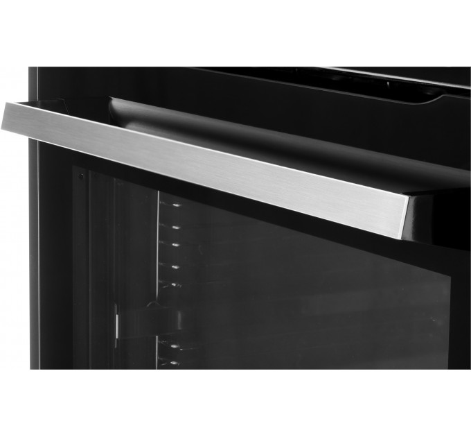 Духова шафа Hansa електрична, 77л, A+, дисплей, конвекція, чорний