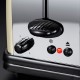 Тостер Russell Hobbs Classic 1100Вт, длинные слоты, металл, бежевый