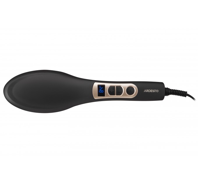 Щетка-выпрямитель ARDESTO HSB-621, 70Вт, 80-200C, дисплей, керамика, черный