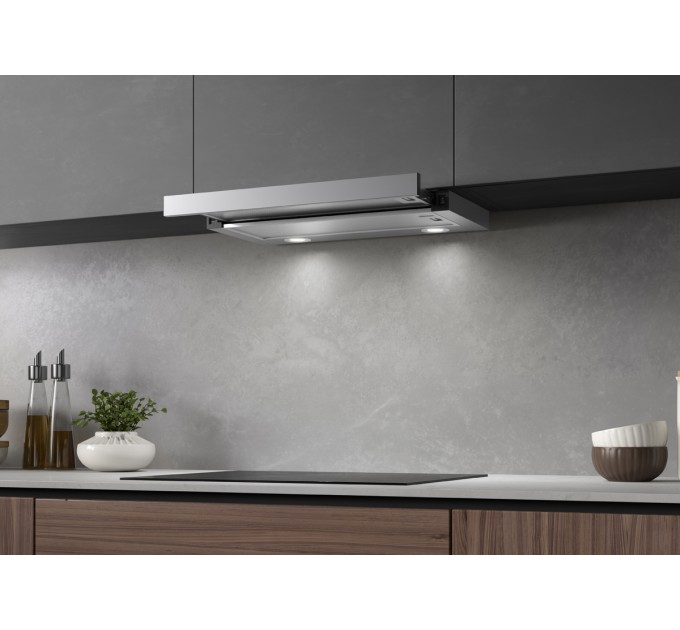 Вытяжка Faber телескопическая, 60см, 580м.куб/ч, TLSC X A60 2LS, нерж