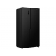 Холодильник SBS Gorenje, 179х62х92см, 2 дв., 345(186)л, А+, NF+, Инв. , Зона св-ти, Внешн.диспл, черный
