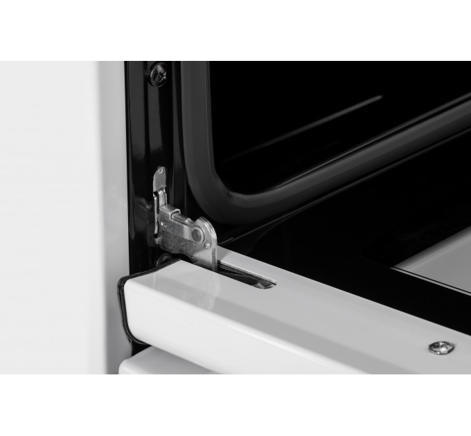 Плита ARDESTO комбі, 52л, 50x60см, чавун, підсвічування, форсунки LPG (підключення газового балона), білий