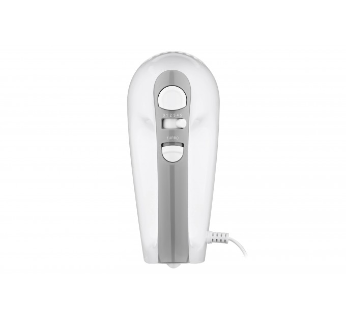 Миксер ARDESTO ручной 400Вт, насадки-4, турборежим, белый