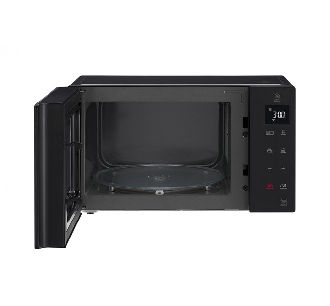 Мікрохвильова піч LG, 23л, електрон. керування, 1000Вт, гриль, дисплей, чорний