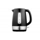 Электрочайник ARDESTO 1.7л, Strix, пластик, черный матовый