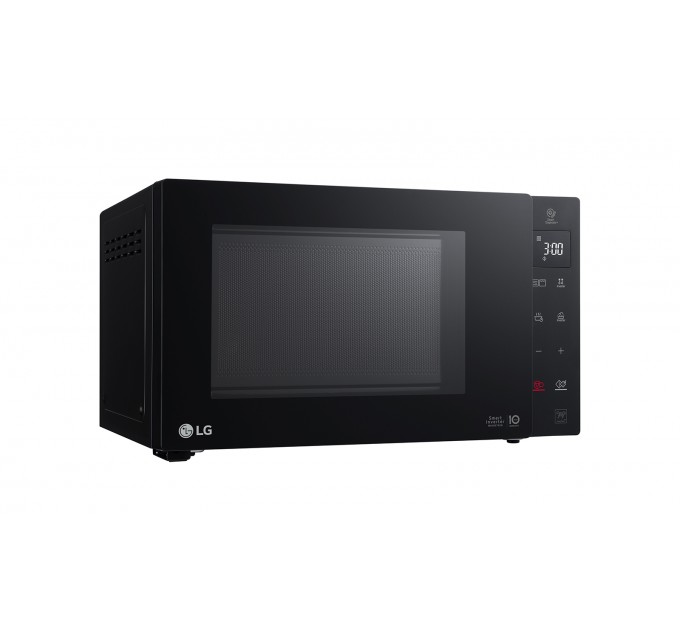 Мікрохвильова піч LG, 23л, електрон. керування, 1000Вт, гриль, дисплей, чорний