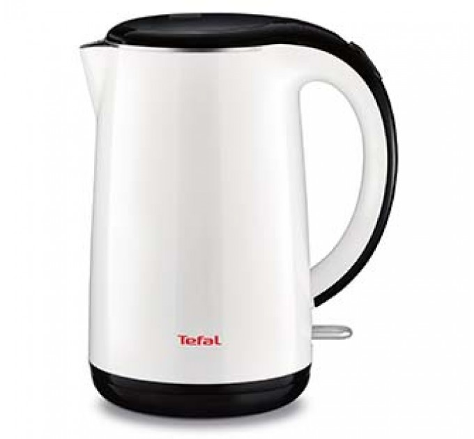 Электрочайник Tefal Safe to touch 1.7л, Strix, пластик, глянец белый