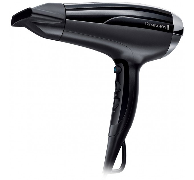 Фен Remington Pro-Air Shine, 2300Вт, режимов-3, дифузор,турмалиновая иониз-я, хол. обдув, черный