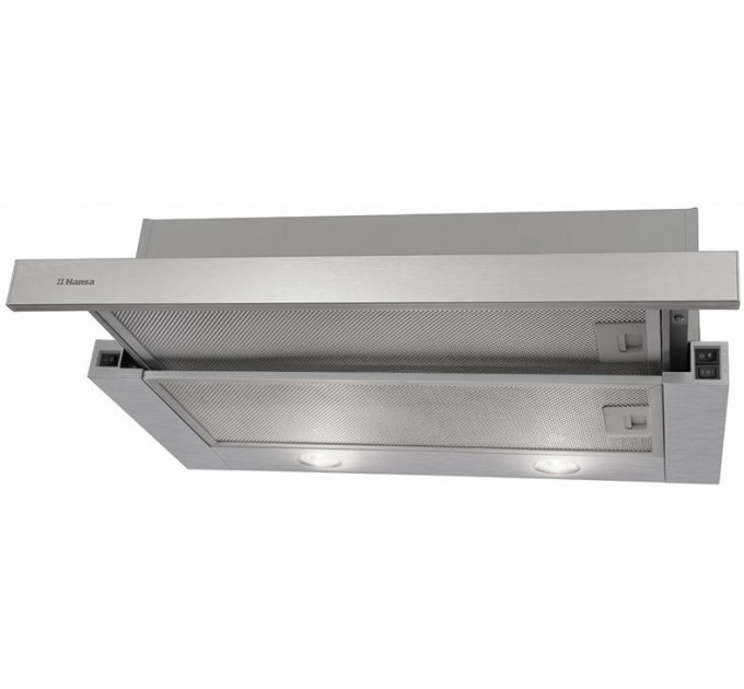Вытяжка Hansa телескопическая, 60см, 242м.куб/ч, нержавеющая сталь