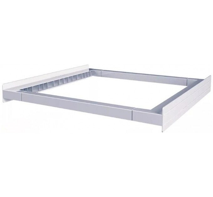 Комплект монтажний Whirlpool для з'єднання пральної машини з сушильною машиною, 45-60см, білий