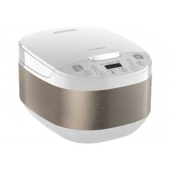 Мультиварка Moulinex SimplyCook Plus, 750Вт, чаша-4л, електронне керув., метал/пластик, білий
