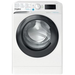 Стиральная машина Indesit фронтальная, 7кг, 1200, A+++, 43.5см, дисплей, пар, инвертор, люк черный, белый