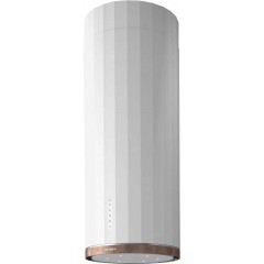 Вытяжка Faber островная, 37см, 1169м.куб/ч, Corinthia Isola Ev8+ Wh Matt/Ts A37, белый матовый