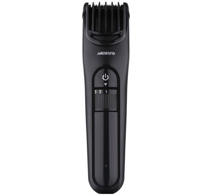 Машинка для стрижки ARDESTO HC-Y10-B, сеть+акум., насадок-1, сталь, черный