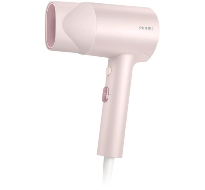 Фен-щетка Philips 3000 Series, 1600Вт, режимов-2, ионизация, розовый