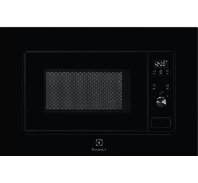 Микроволновая печь Electrolux встраиваемая, 20л, электр. управл., 700Вт, дисплей, черный