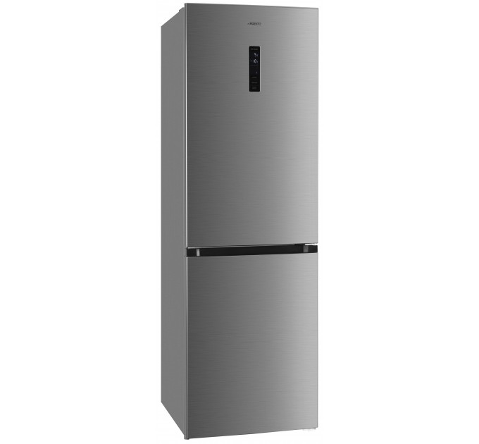 Холодильник ARDESTO с нижн. мороз., 195x60х67, холод.отд.-245л, мороз.отд.-97л, 2дв., А+, NF, диспл внешн., зона св-ти, нерж