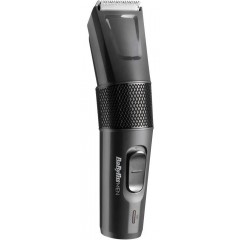 Машинка для стрижки Babyliss, сеть+акум., вибрационный мотор, насадок-1, кейс, сталь, серый