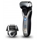 Бритва електр. Panasonic сеточная , 10000 об/мин, бритв.головок-3, Li-Ion, сух.+влажн., триммер, серебр.-черн.