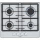 Варильна поверхня Bosch газова, 60см, чавун, нерж