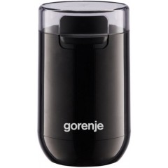 Кавомолка Gorenje роторна 150Вт, об'єм зерен-45г, пластик/метал, чорний