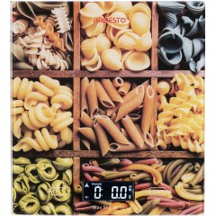 Весы ARDESTO кухонные Pasta, 5кг, AAAx2 в компл, стекло, многоцветный