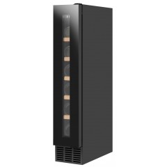 Холодильник Philco для вина, 85х14.8х52.5, холод.отд.-26л, зон - 1, бут-6, диспл, подсветка, черный