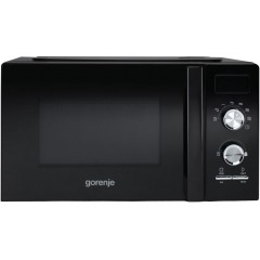 Микроволновая печь Gorenje, 20л, мех. управл., 800Вт, дисплей, черный