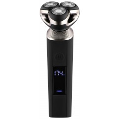 Бритва електр. ARDESTO SHRR-B8WDR роторная, 8Вт, бритв.головок-3, Li-Ion, сух.+влажн., черный