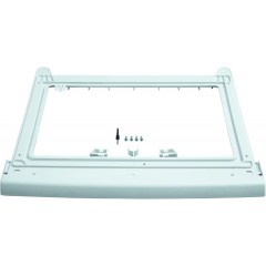 Комплект монтажний Bosch для з'єднання пральної машини з сушильною машиною, білий