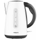 Электрочайник ARDESTO 1.7л, Strix, металл, белый