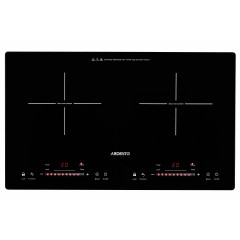 Плитка настольная ARDESTO индукционная, конф. - 2 на 1.3кВт и 1.8кВт горизонт., управл. - сенсорное, таймер, boost, черный