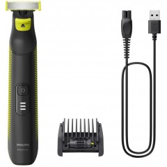 Бритва електр. Philips OneBlade Pro, Li-Ion, сух.+волог., індикатор заряду, чорний