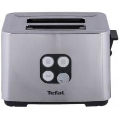 Тостер Tefal Cube 900Вт, металл/пластик, черный