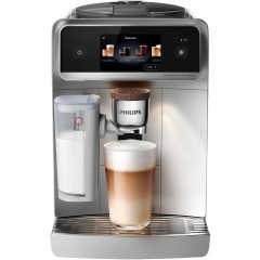 Кофемашина Philips Series 8000 Cafe Aromis, 1.9л, зерно+мол., автомат.капуч, дисплей, авторецептов -54, серебристый