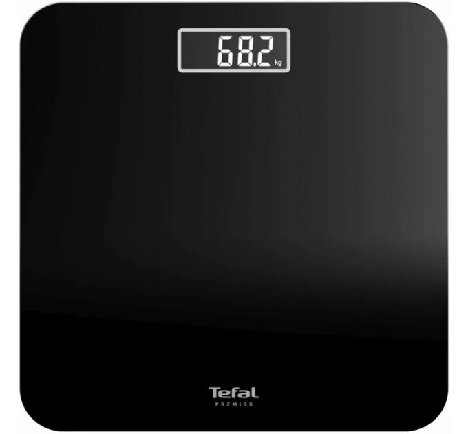 Весы Tefal напольные Premiss, 160кг, AAAx2 в компл, стекло, черный