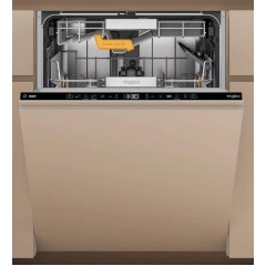 Посудомийна машина Whirlpool вбудована, 14компл., A+++, 60см, дисплей, 3й кошик, білий